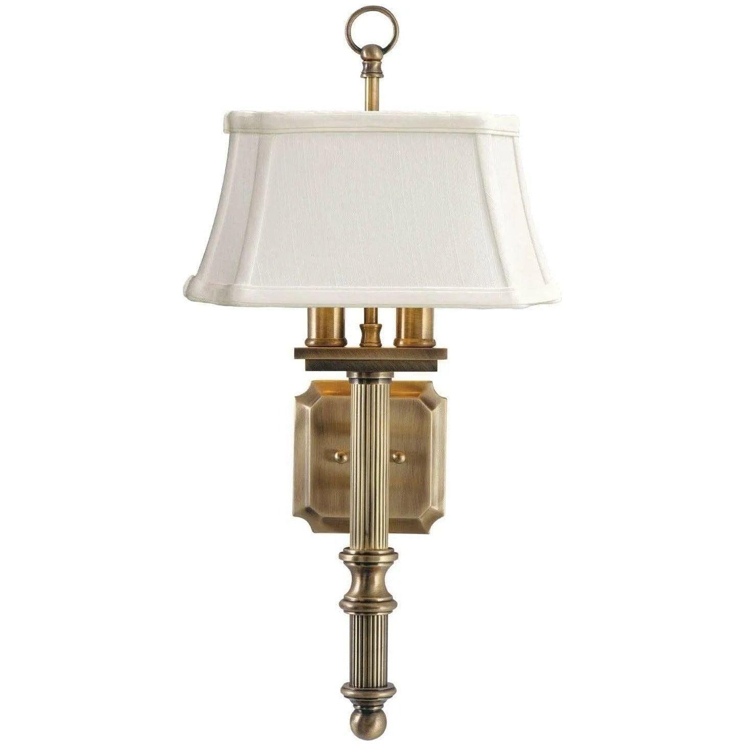 House of Troy - Decorative Wall Lamp 9-Inch Two Light Wall Sconce - WL616-AB - Canada Light Shop