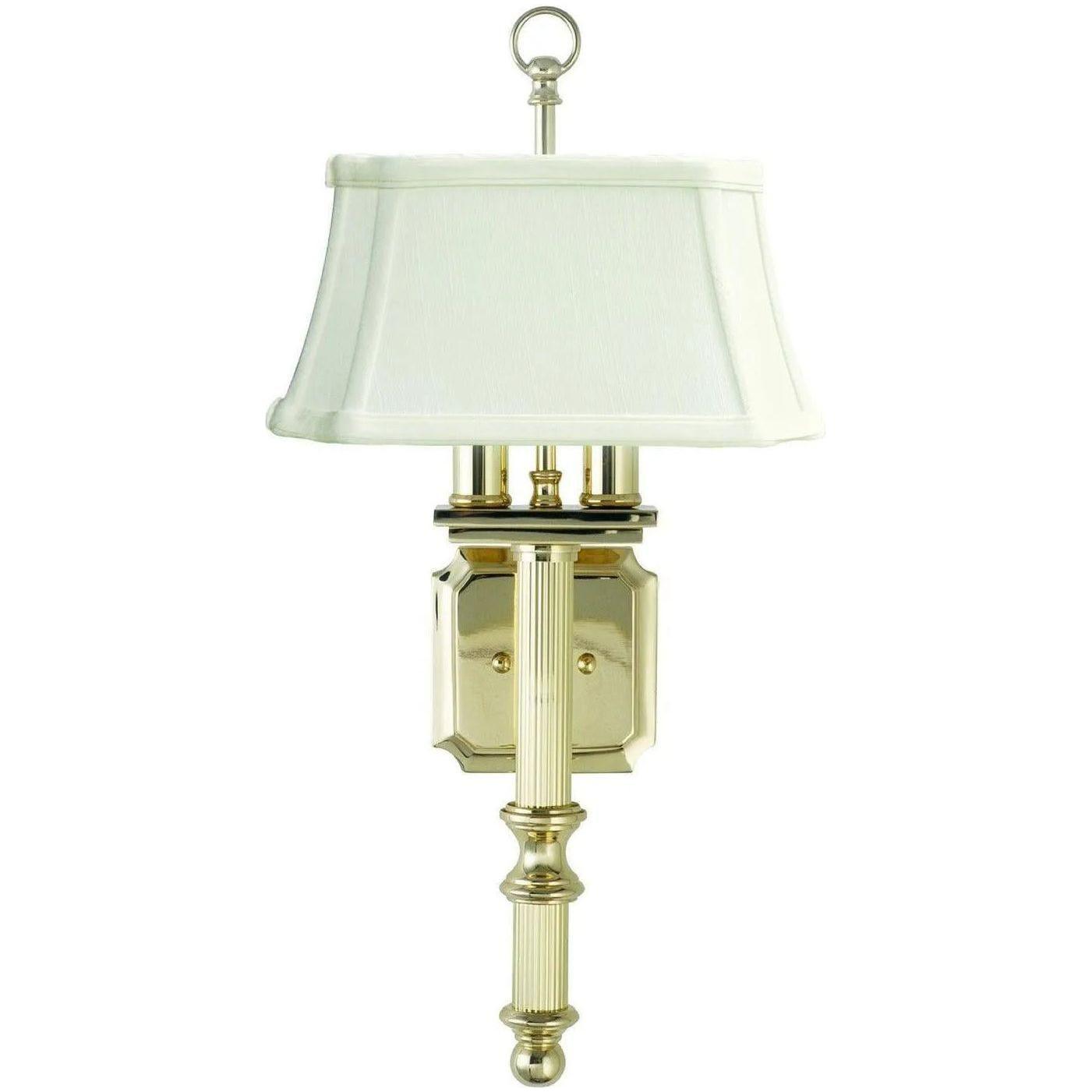 House of Troy - Decorative Wall Lamp 9-Inch Two Light Wall Sconce - WL616-PB - Canada Light Shop