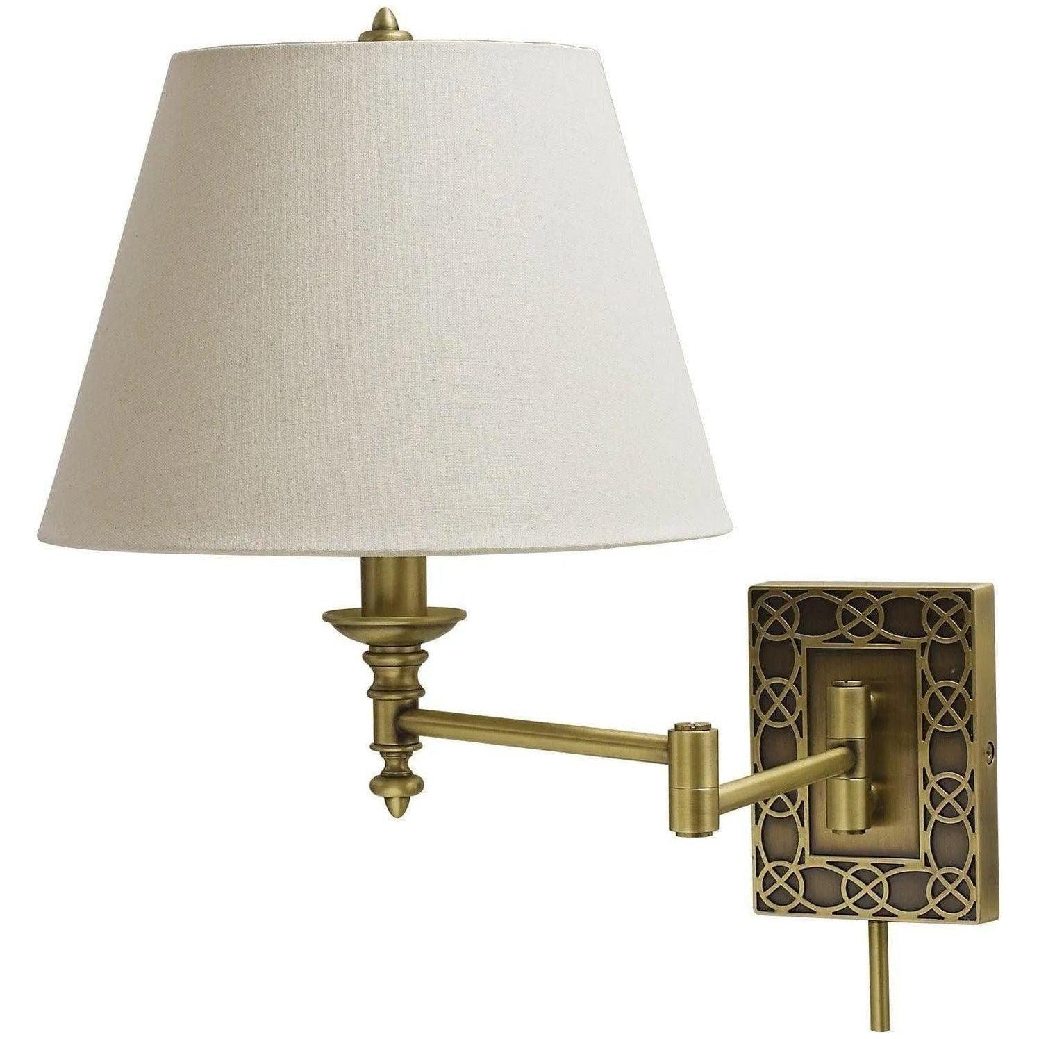 House of Troy - Decorative Wall Swing One Light Wall Sconce - WS763-AB - Canada Light Shop