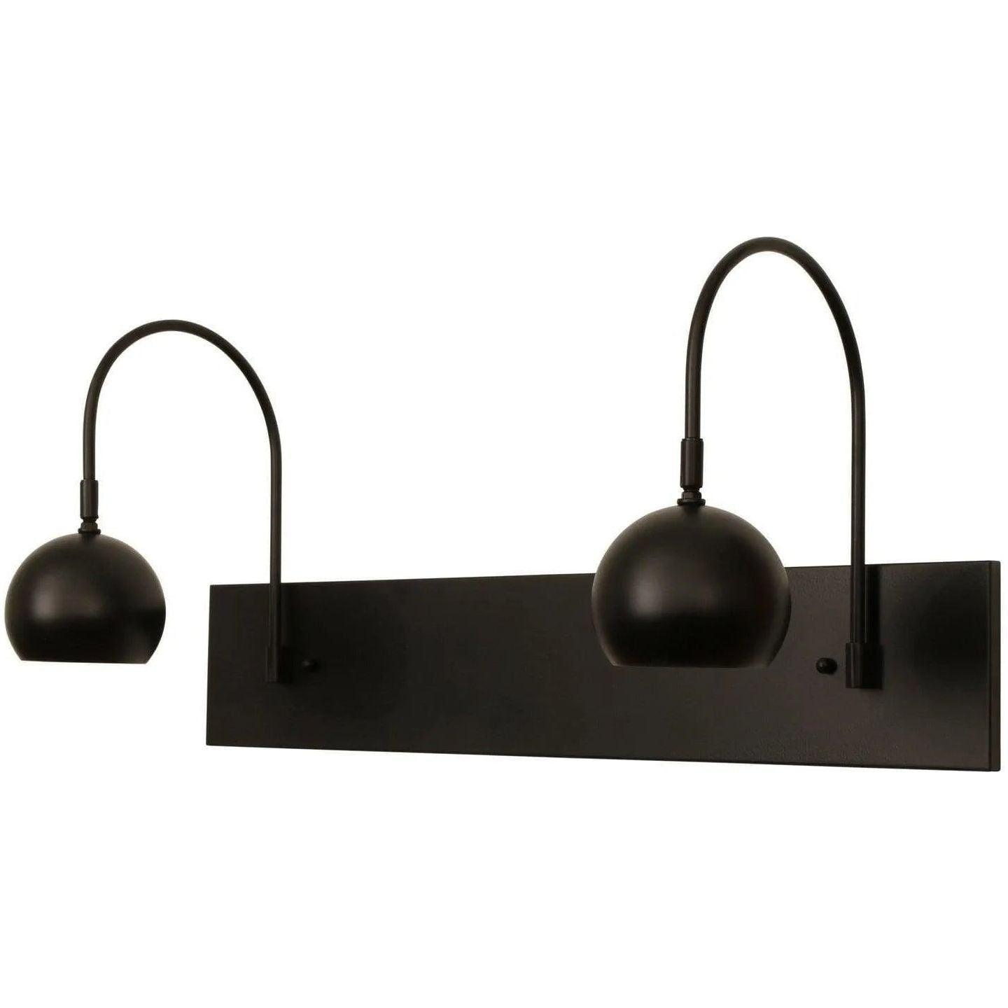 House of Troy - Halo 24-Inch LED Picture Light - DHA24-BLK - Canada Light Shop