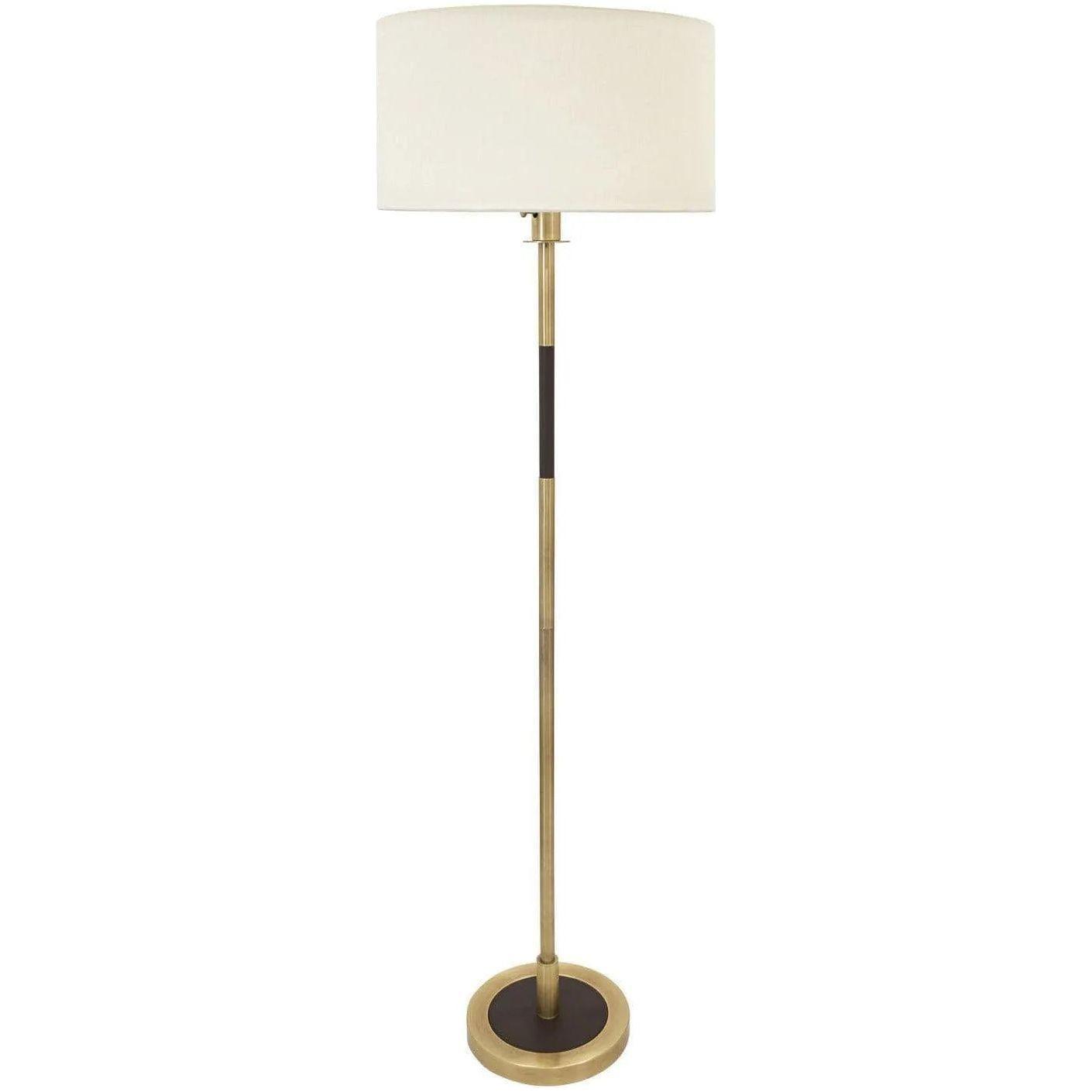 House of Troy - Huntington One Light Floor Lamp - HU900-AB - Canada Light Shop