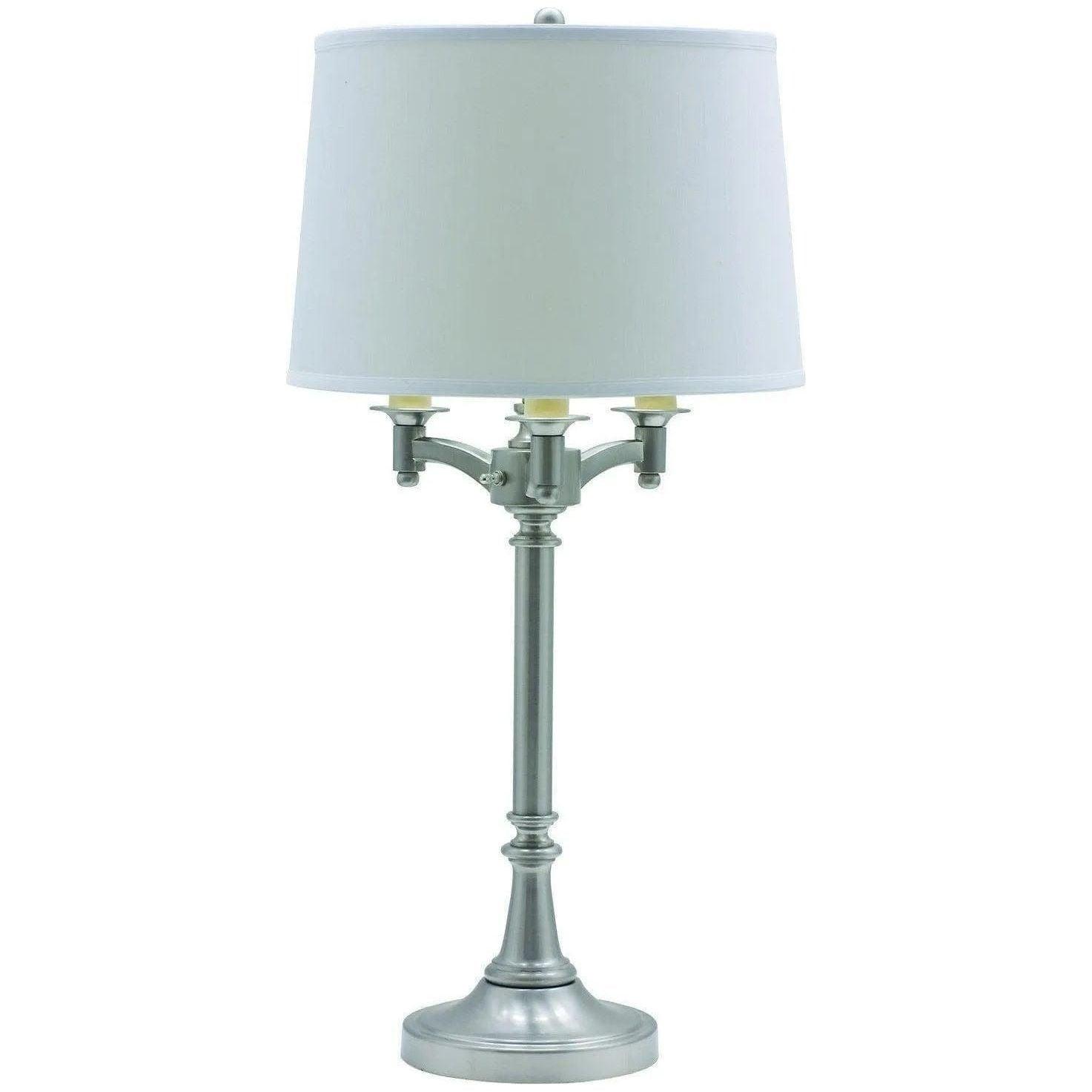 House of Troy - Lancaster Four Light Table Lamp - L850-SN - Canada Light Shop