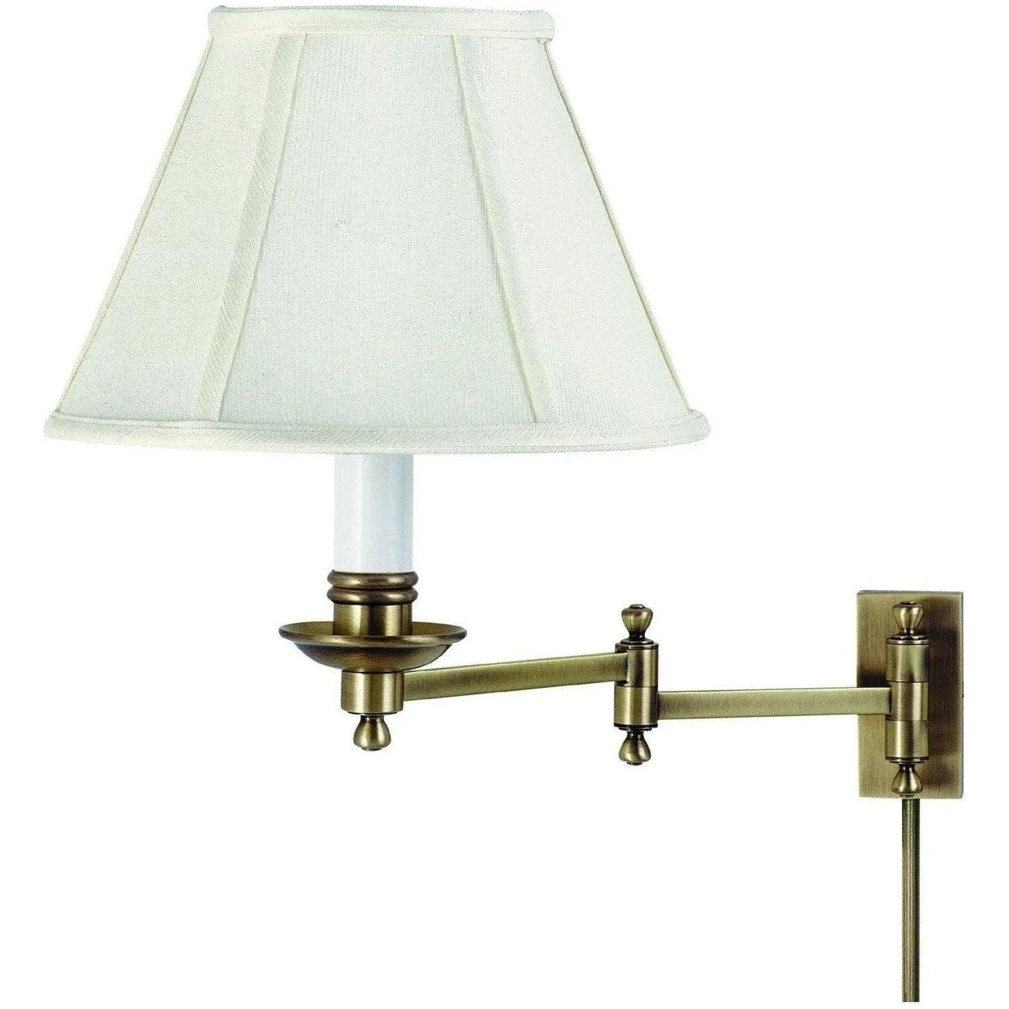 House of Troy - Library One Light Wall Sconce - LL660-AB - Canada Light Shop