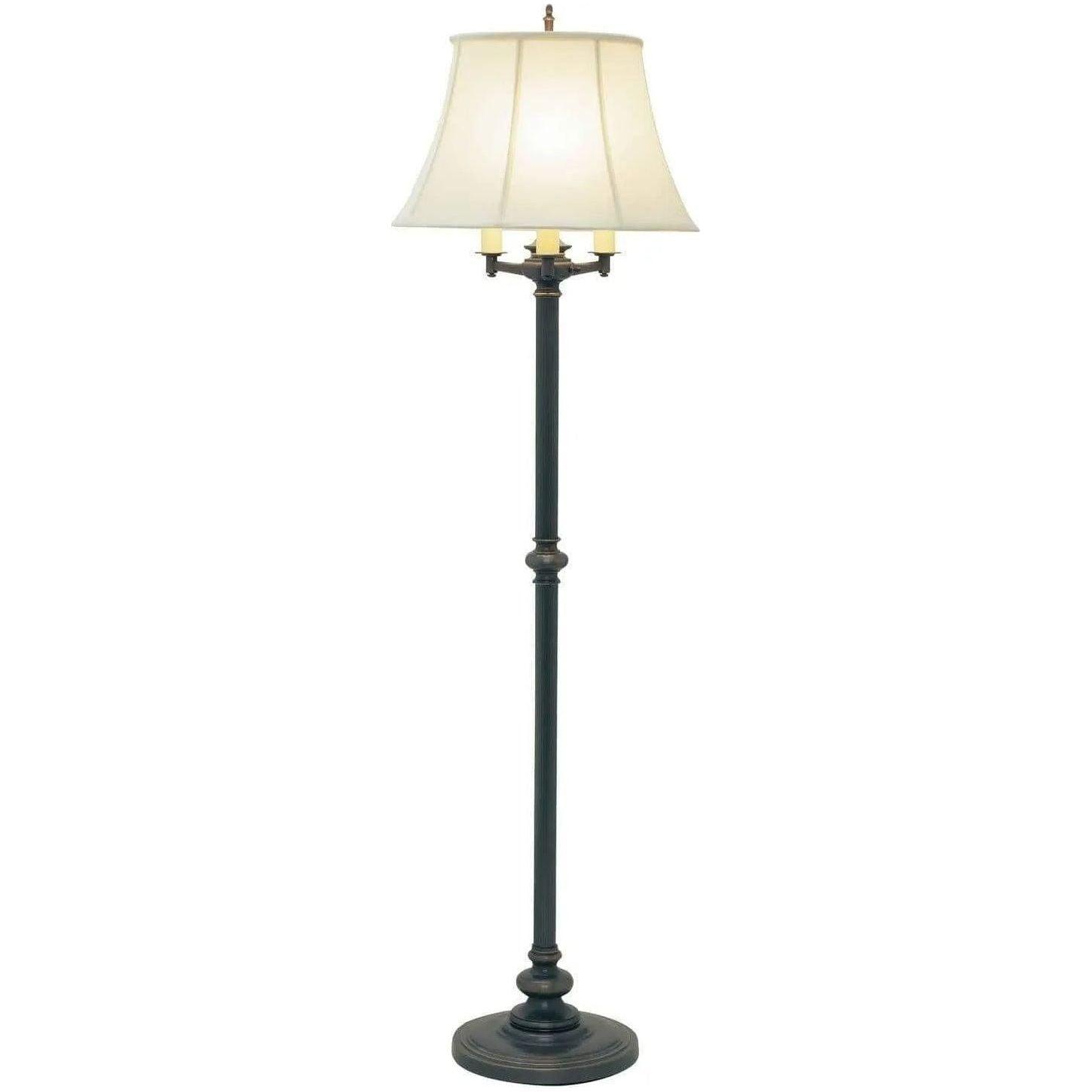 House of Troy - Newport Four Light Floor Lamp - N603-OB - Canada Light Shop