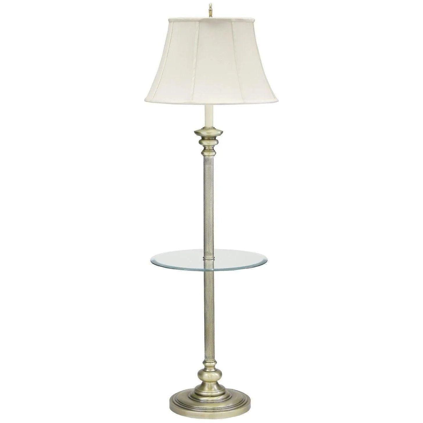 House of Troy - Newport One Light Floor Lamp - N602-AB - Canada Light Shop