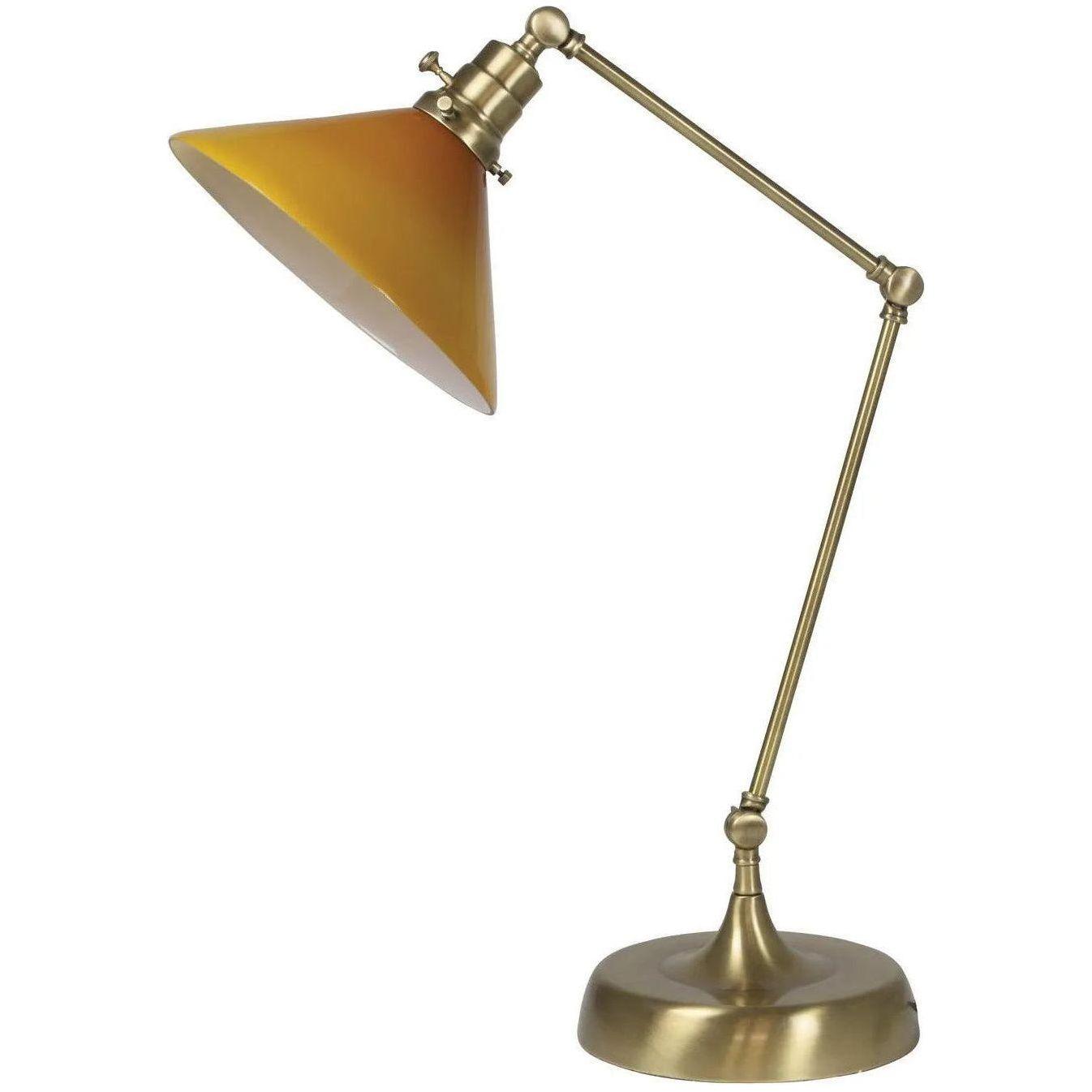 House of Troy - Otis One Light Table Lamp - OT650-AB-AM - Canada Light Shop