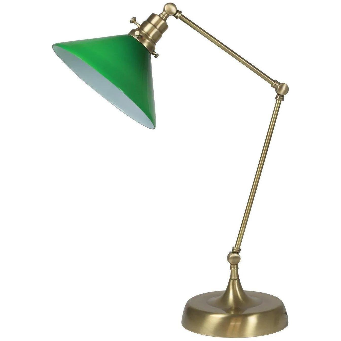 House of Troy - Otis One Light Table Lamp - OT650-AB-GR - Canada Light Shop
