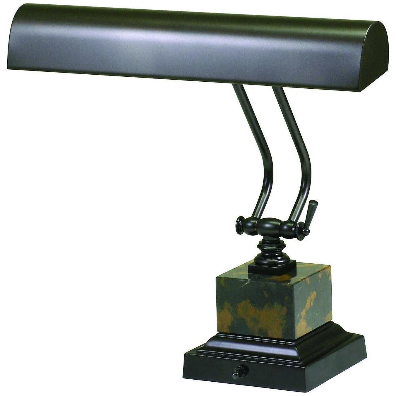 House of Troy - Piano Desk 14-Inch Two Light Lamp - P14-280 - Canada Light Shop