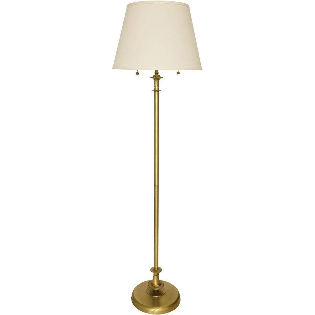 House of Troy - Randolph Two Light Floor Lamp - RA300-AB - Canada Light Shop