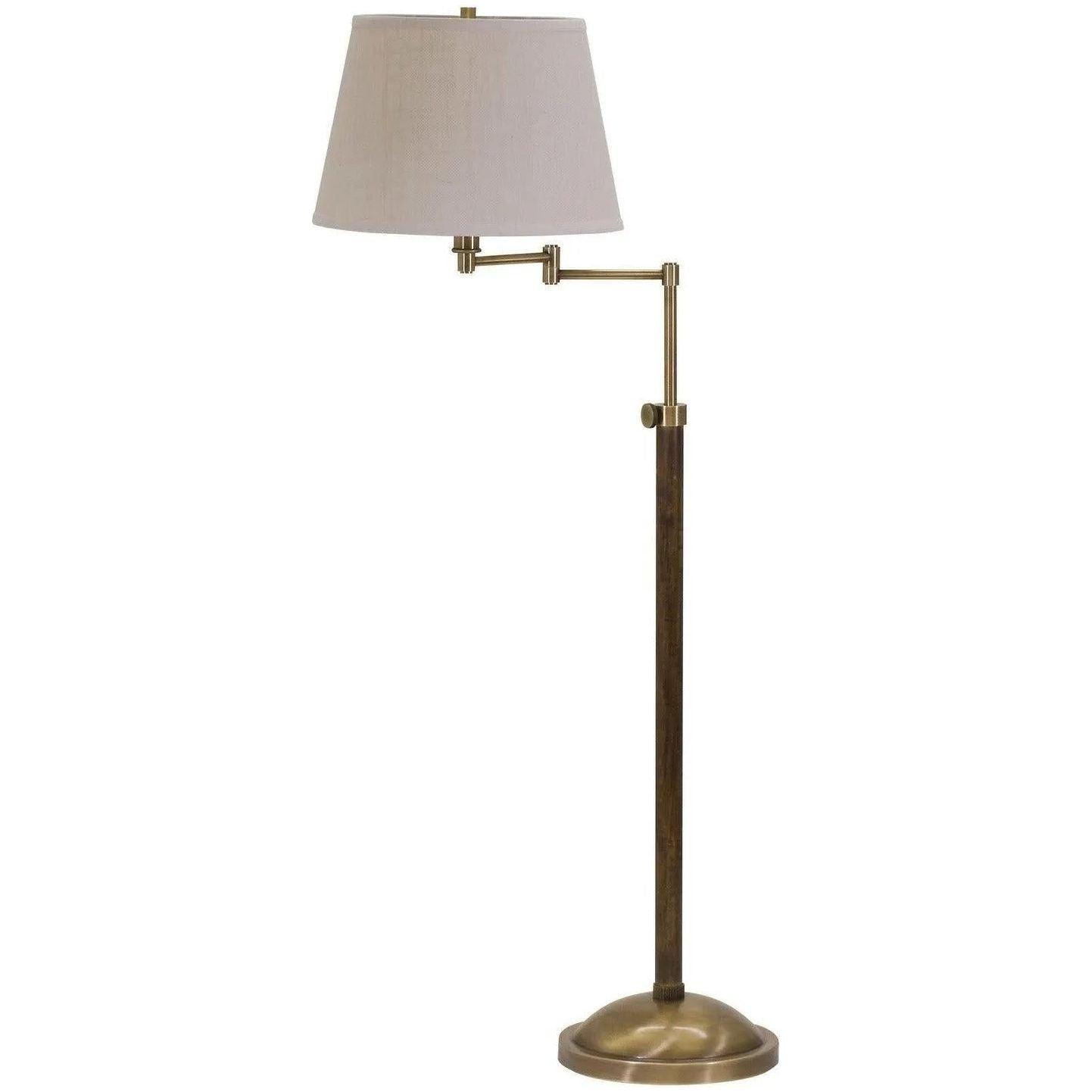 House of Troy - Richmond One Light Floor Lamp - R401-AB - Canada Light Shop