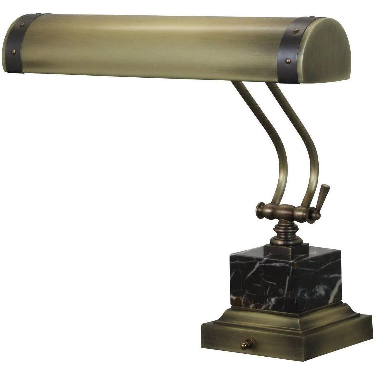 House of Troy - Steamer 14-Inch Two Light Lamp - P14-290-ABMB - Canada Light Shop