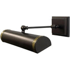 House of Troy - Steamer 16-Inch Two Light Picture Light - DST16-MBAB - Canada Light Shop