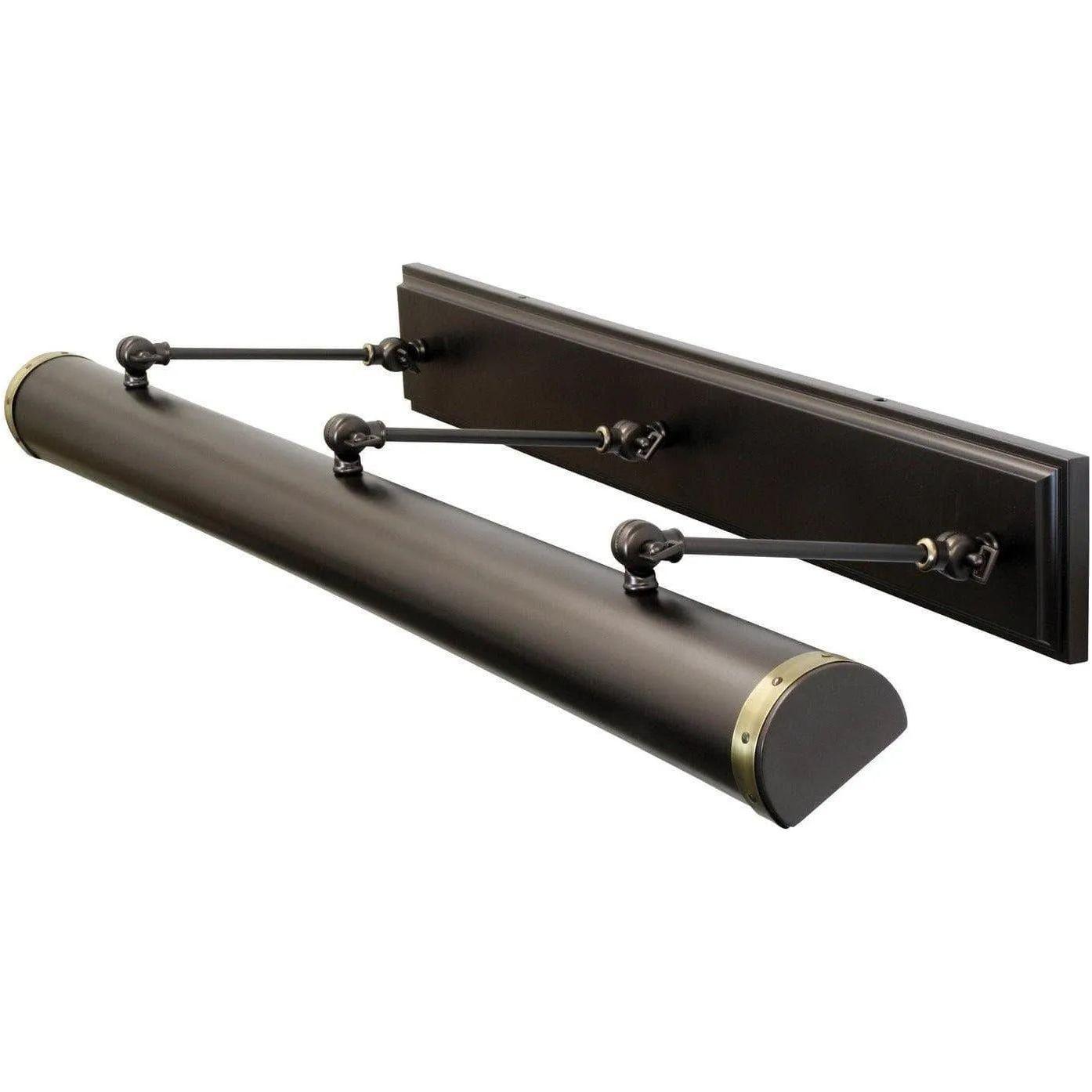 House of Troy - Steamer 42-Inch Six Light Picture Light - DST42-MBAB - Canada Light Shop