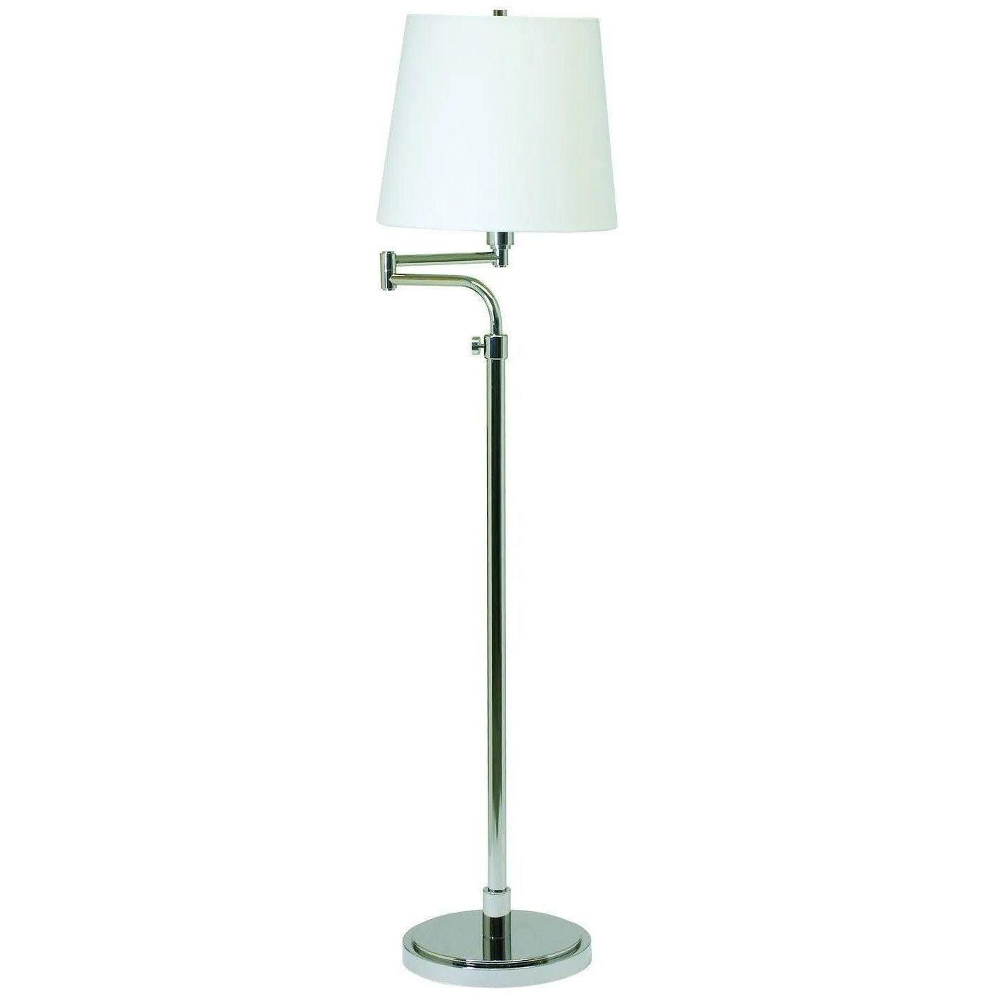 House of Troy - Townhouse One Light Floor Lamp - TH700-PN - Canada Light Shop