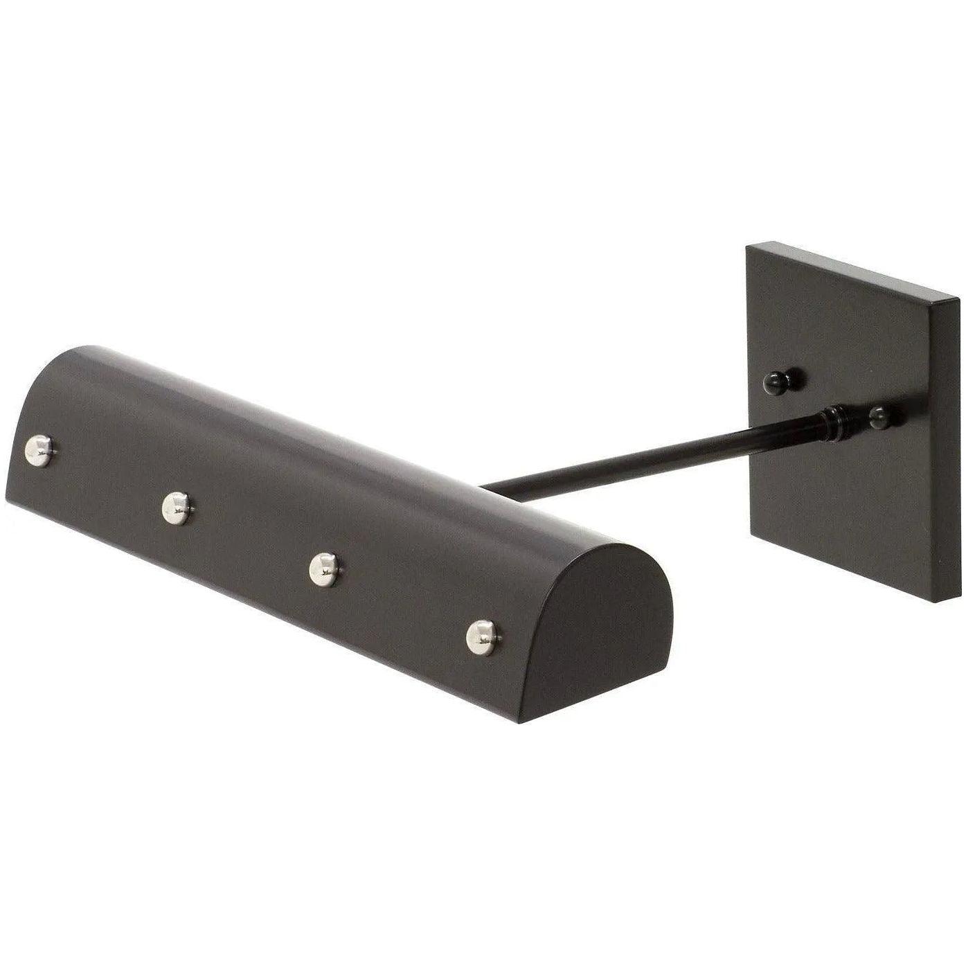 House of Troy - Traditional Picture Lights 14-Inch LED Picture Light - DTBLEDZ14-BLK/PN - Canada Light Shop