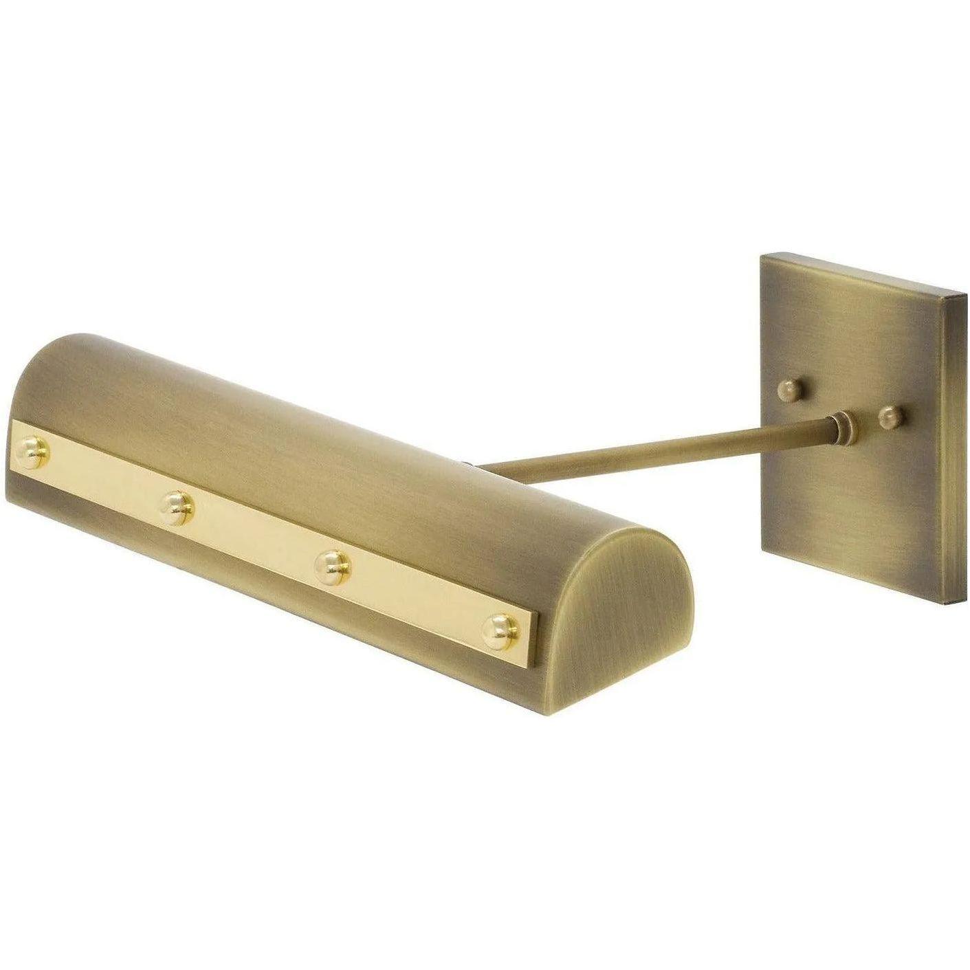 House of Troy - Traditional Picture Lights 14-Inch LED Picture Light - DTRLEDZ14-AB/PB - Canada Light Shop