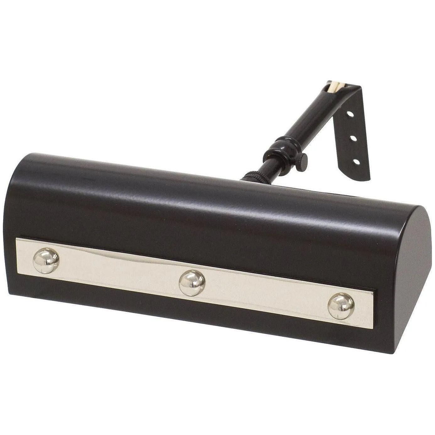 House of Troy - Traditional Picture Lights 8-Inch One Light Picture Light - TR8-BLK/PN - Canada Light Shop