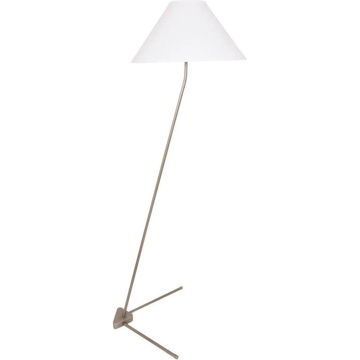 House of Troy - Victory One Light Floor Lamp - VIC900-BLK - Canada Light Shop