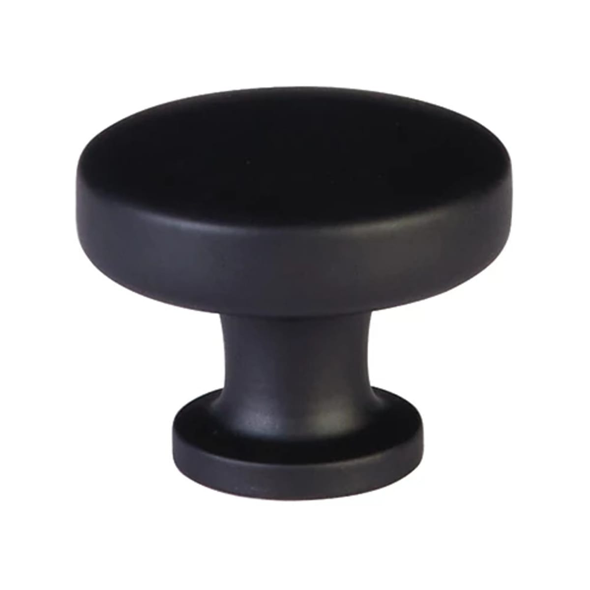 Emtek 86642US19 Paxton Cabinet Knob in Flat Black