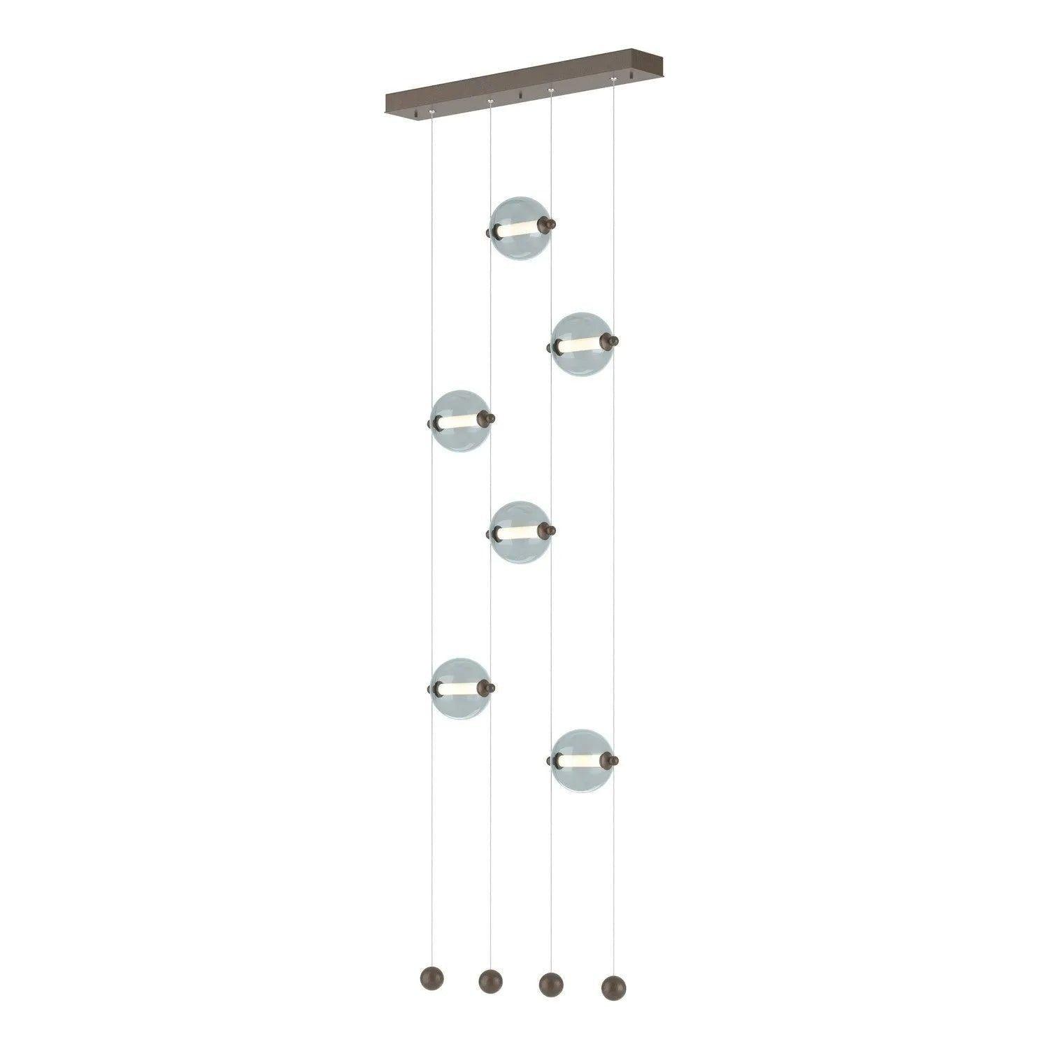 Hubbardton Forge - Abacus Ceiling to Floor LED Pendant - 139055-LED-STND-05-YL0668 - Canada Light Shop