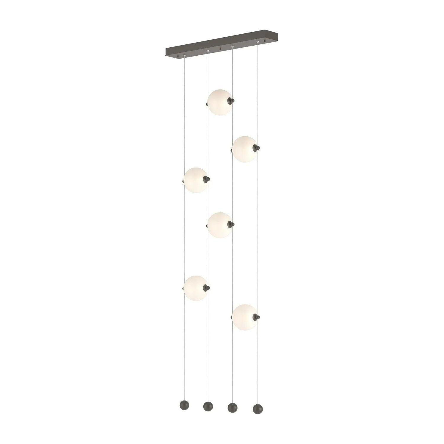 Hubbardton Forge - Abacus Ceiling to Floor LED Pendant - 139055-LED-STND-07-GG0668 - Canada Light Shop