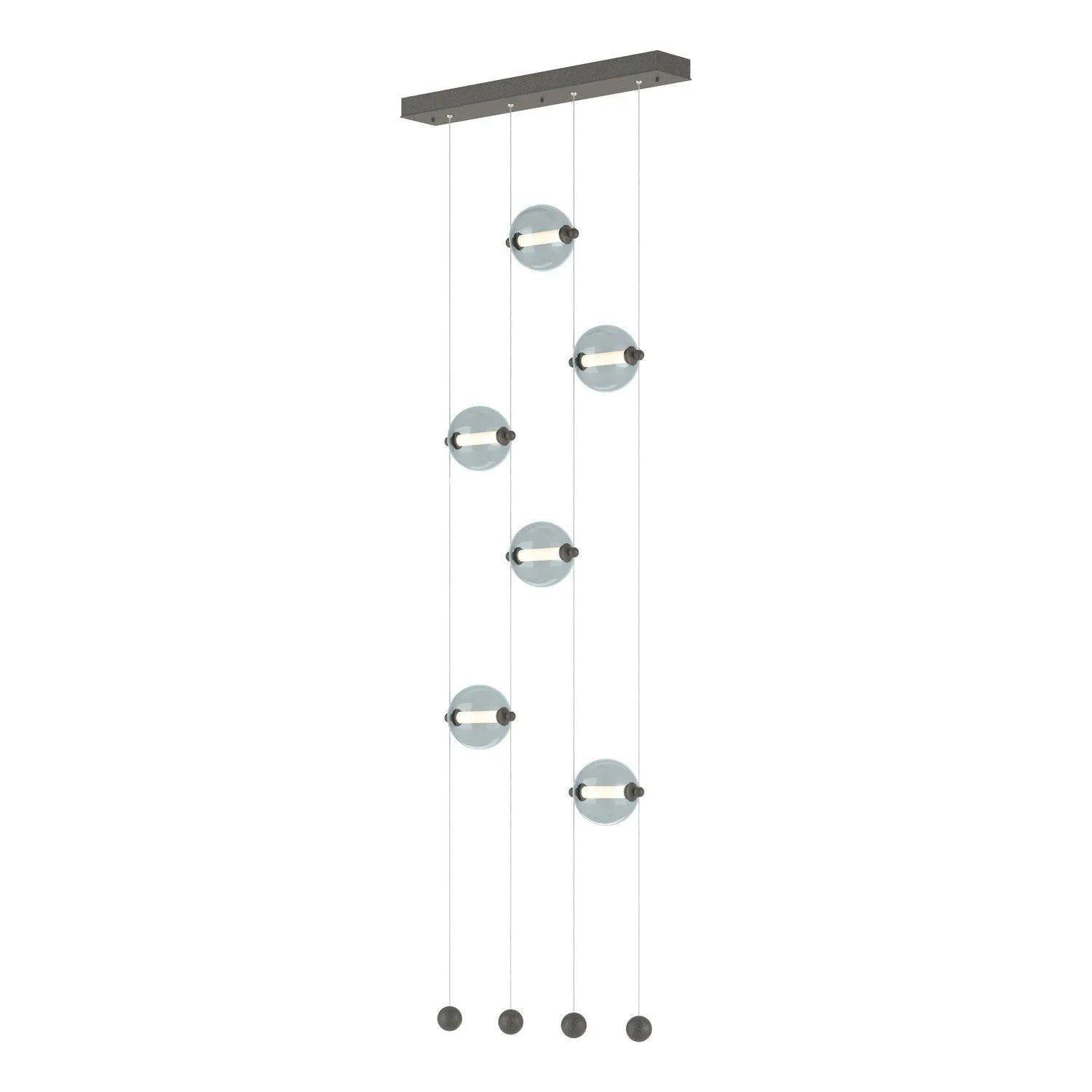 Hubbardton Forge - Abacus Ceiling to Floor LED Pendant - 139055-LED-STND-20-YL0668 - Canada Light Shop