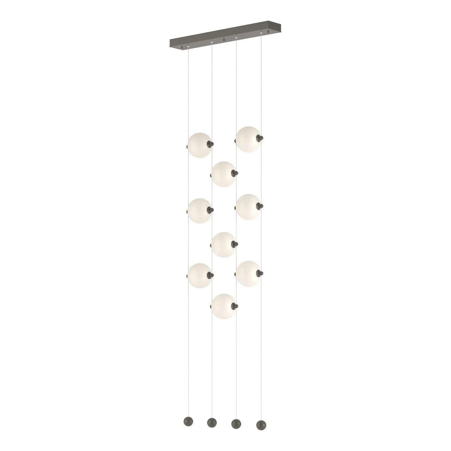Hubbardton Forge - Abacus Ceiling to Floor LED Pendant - 139057-LED-STND-07-GG0668 - Canada Light Shop