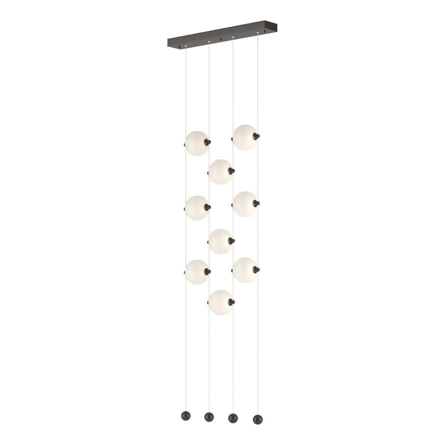 Hubbardton Forge - Abacus Ceiling to Floor LED Pendant - 139057-LED-STND-14-GG0668 - Canada Light Shop