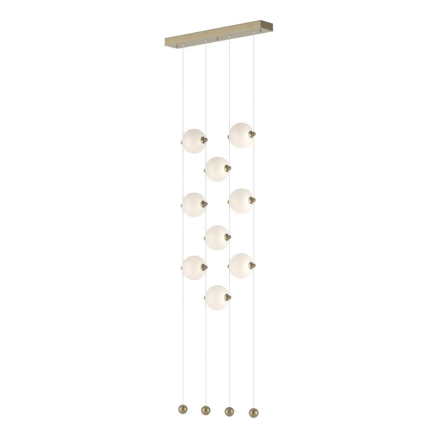 Hubbardton Forge - Abacus Ceiling to Floor LED Pendant - 139057-LED-STND-84-GG0668 - Canada Light Shop