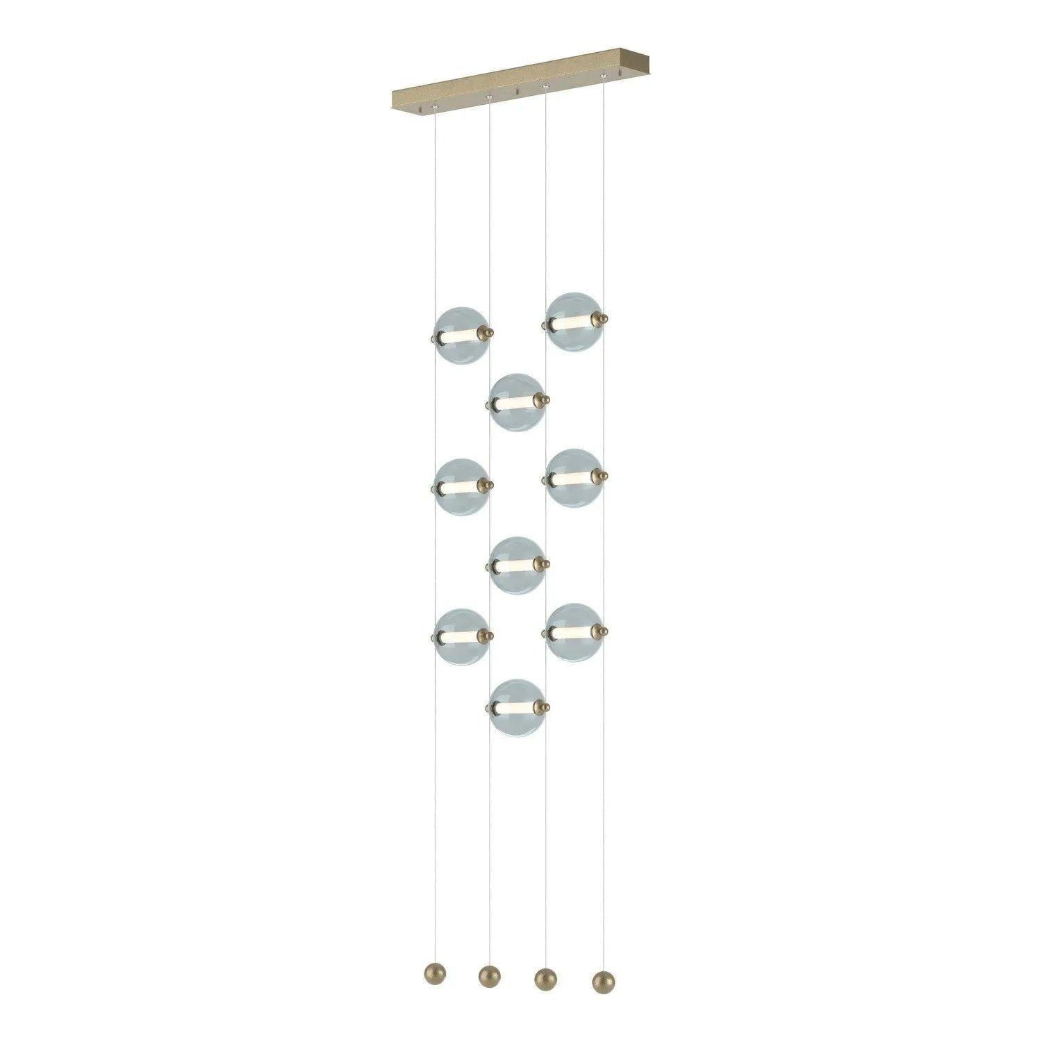 Hubbardton Forge - Abacus Ceiling to Floor LED Pendant - 139057-LED-STND-84-YL0668 - Canada Light Shop