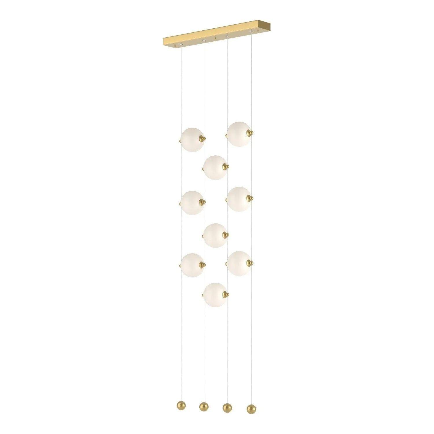 Hubbardton Forge - Abacus Ceiling to Floor LED Pendant - 139057-LED-STND-86-GG0668 - Canada Light Shop