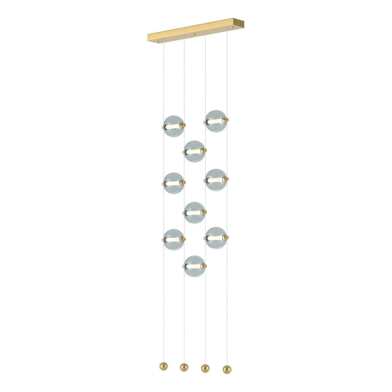 Hubbardton Forge - Abacus Ceiling to Floor LED Pendant - 139057-LED-STND-86-YL0668 - Canada Light Shop