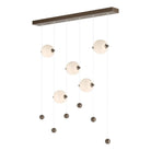 Hubbardton Forge - Abacus LED Linear Pendant - 139050-LED-STND-05-GG0668 - Canada Light Shop