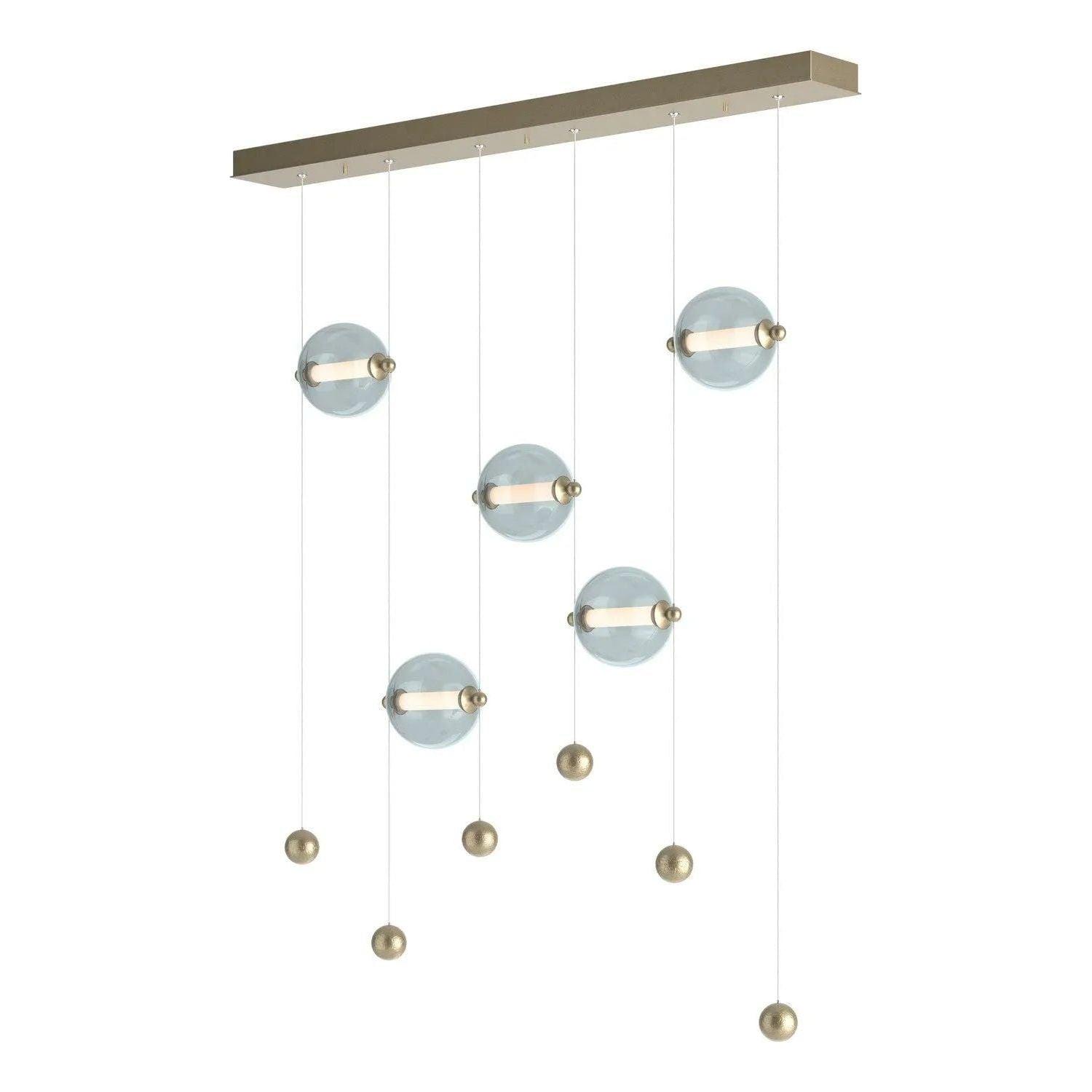 Hubbardton Forge - Abacus LED Linear Pendant - 139050-LED-STND-84-YL0668 - Canada Light Shop