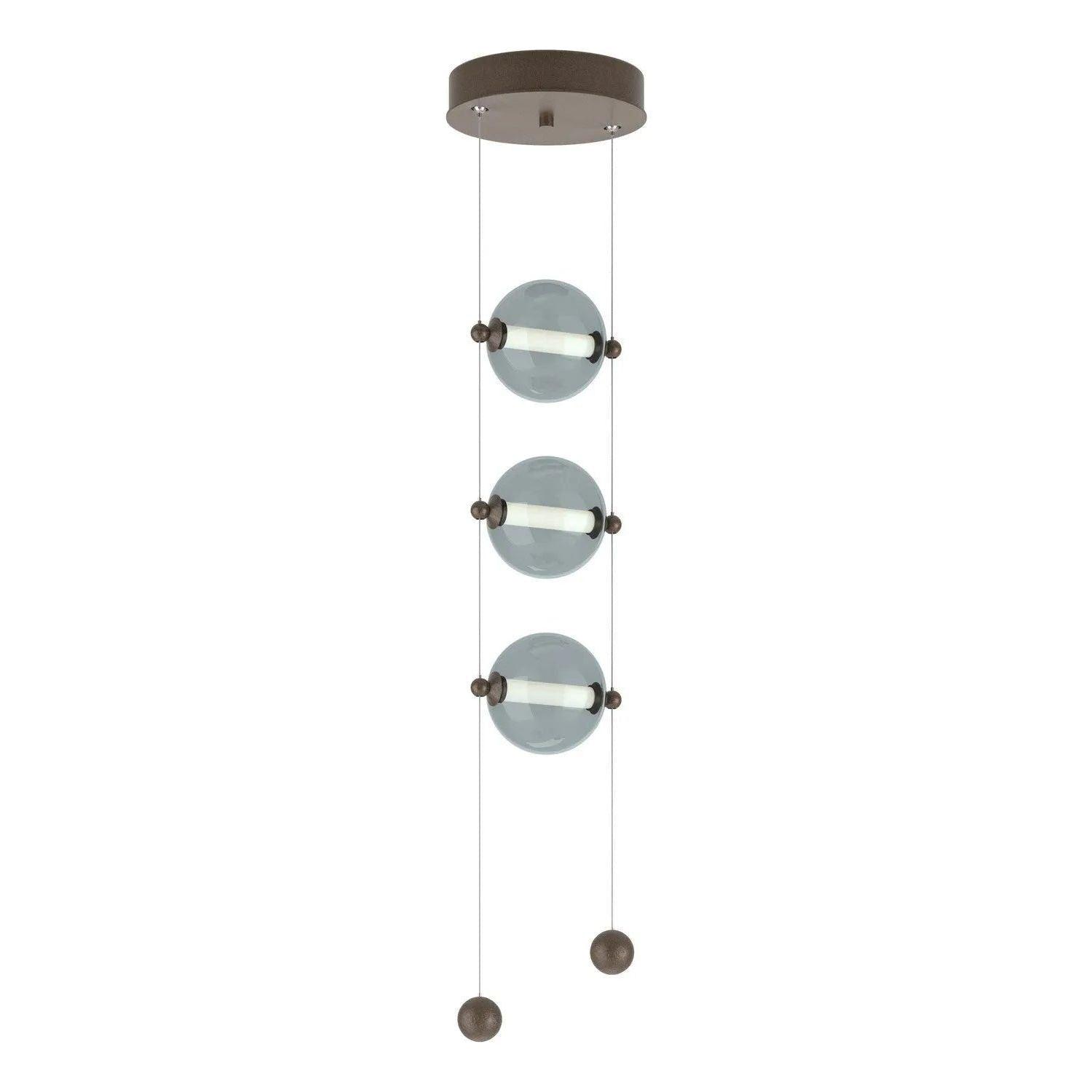 Hubbardton Forge - Abacus LED Multi-Light Pendant - 139059-LED-STND-05-YL0668 - Canada Light Shop