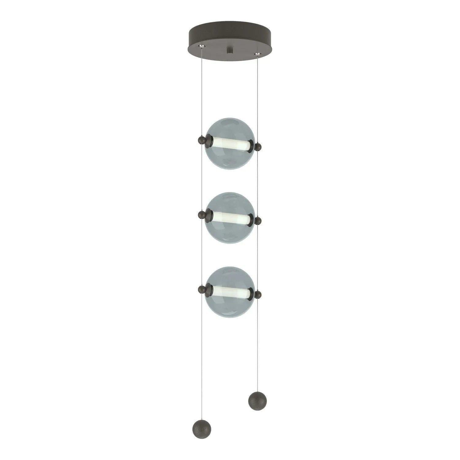 Hubbardton Forge - Abacus LED Multi-Light Pendant - 139059-LED-STND-07-YL0668 - Canada Light Shop
