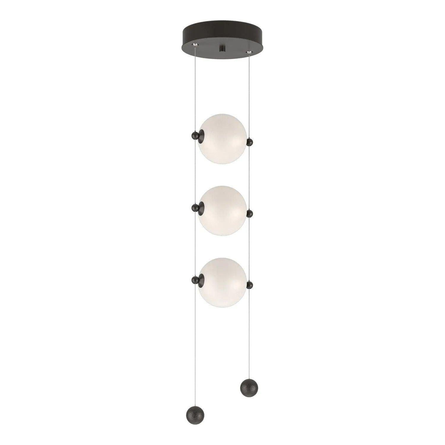 Hubbardton Forge - Abacus LED Multi-Light Pendant - 139059-LED-STND-14-GG0668 - Canada Light Shop