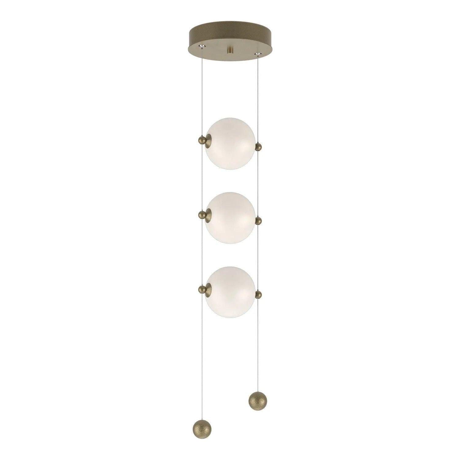 Hubbardton Forge - Abacus LED Multi-Light Pendant - 139059-LED-STND-84-GG0668 - Canada Light Shop