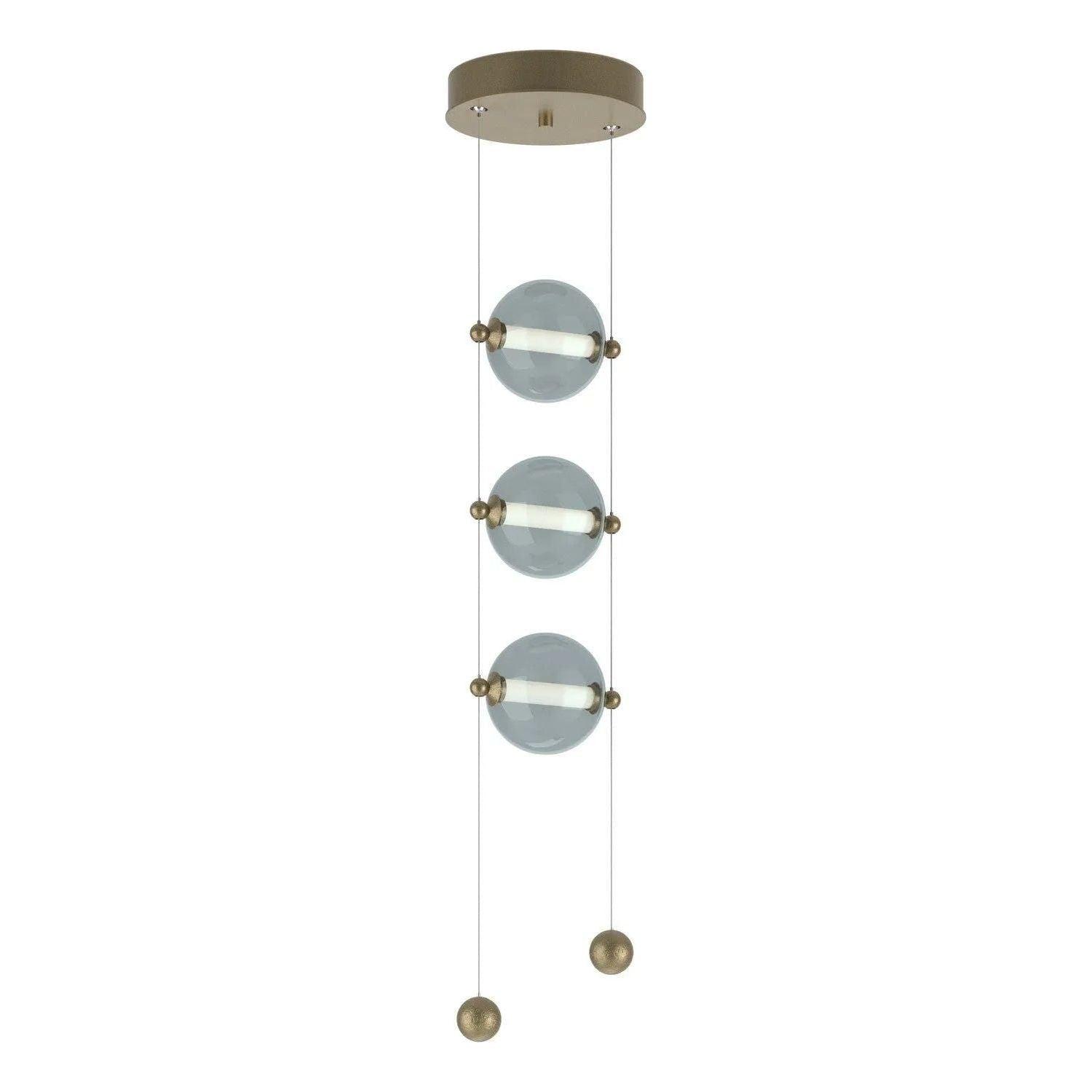 Hubbardton Forge - Abacus LED Multi-Light Pendant - 139059-LED-STND-84-YL0668 - Canada Light Shop