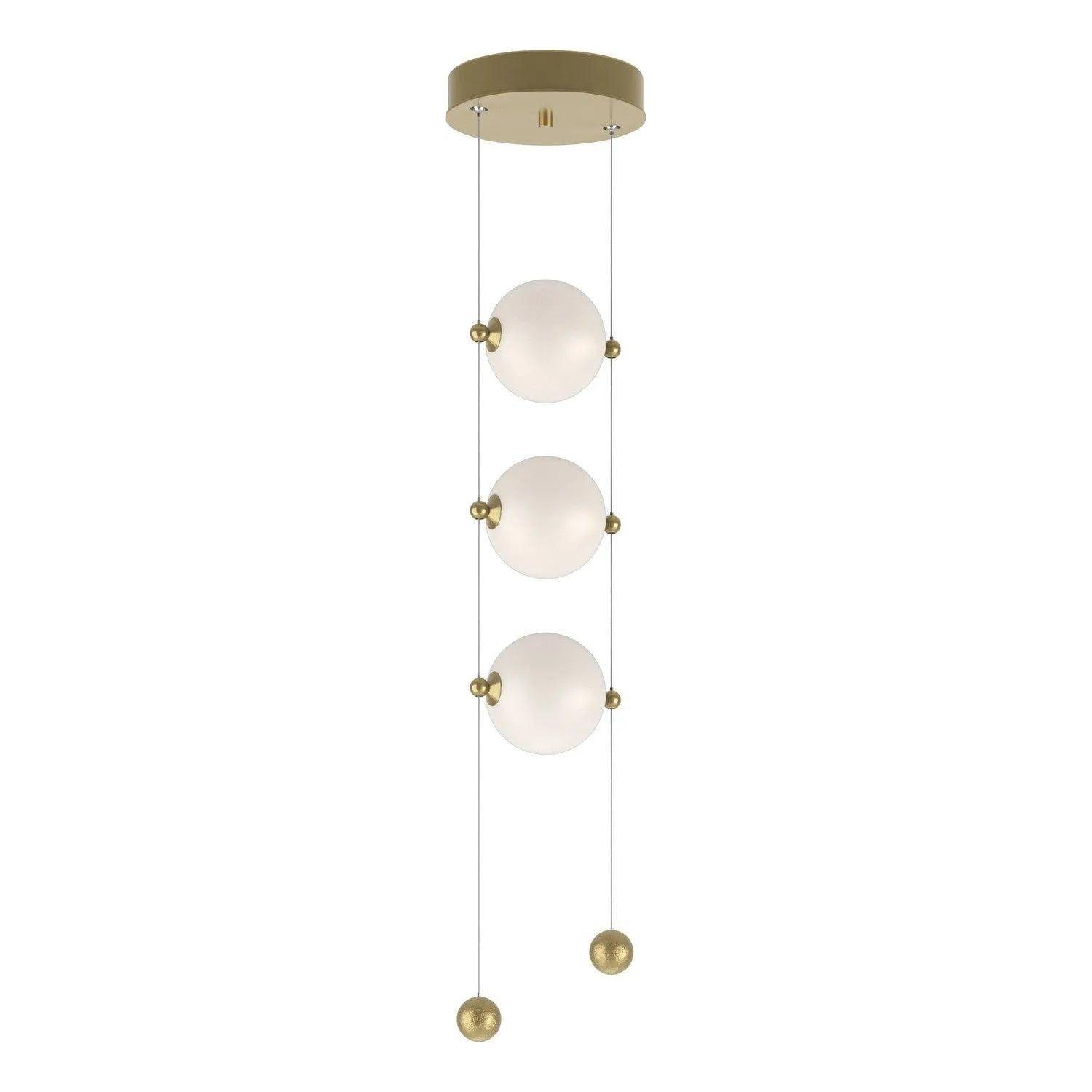 Hubbardton Forge - Abacus LED Multi-Light Pendant - 139059-LED-STND-86-GG0668 - Canada Light Shop