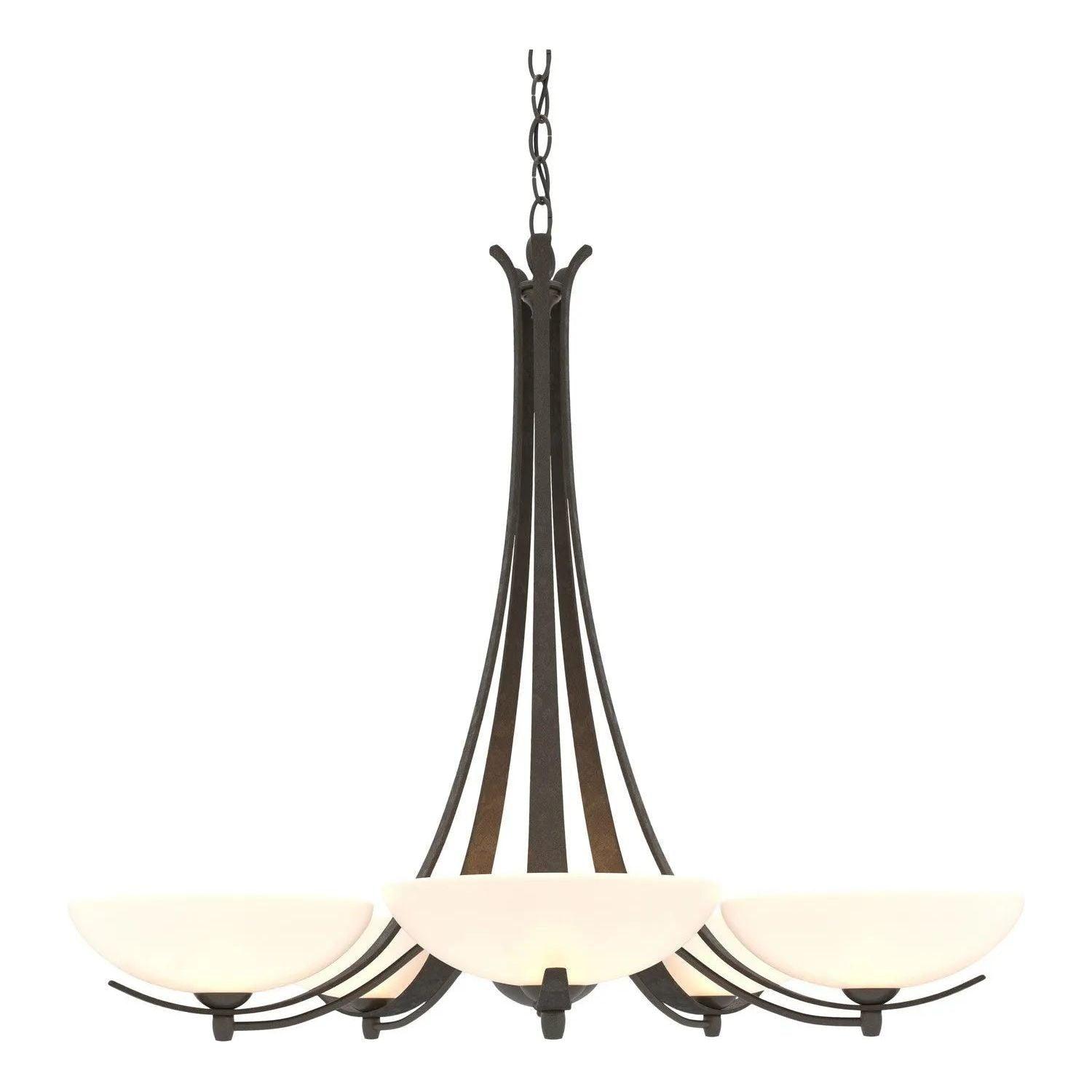 Hubbardton Forge - Aegis Chandelier - 101261-SKT-07-GG0123 - Canada Light Shop