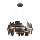 Hubbardton Forge - Ardesia Circular LED Pendant - 139665-LED-STND-07-SL - Canada Light Shop