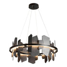Hubbardton Forge - Ardesia Circular LED Pendant - 139665-LED-STND-10-SL - Canada Light Shop