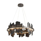 Hubbardton Forge - Ardesia Circular LED Pendant - 139665-LED-STND-20-SL - Canada Light Shop