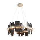 Hubbardton Forge - Ardesia Circular LED Pendant - 139665-LED-STND-84-SL - Canada Light Shop