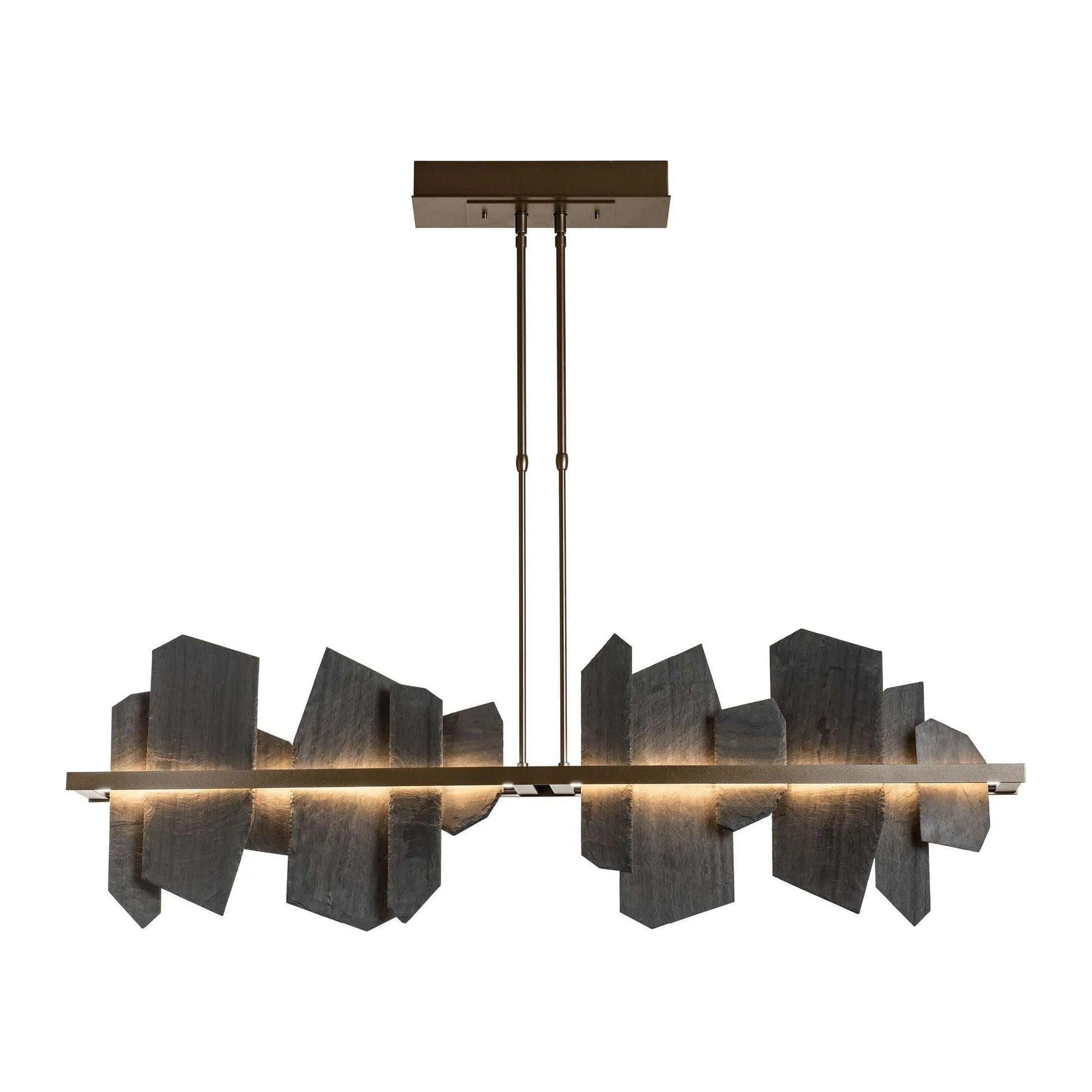 Hubbardton Forge - Ardesia Linear LED Pendant - 139666-LED-STND-05-SL - Canada Light Shop