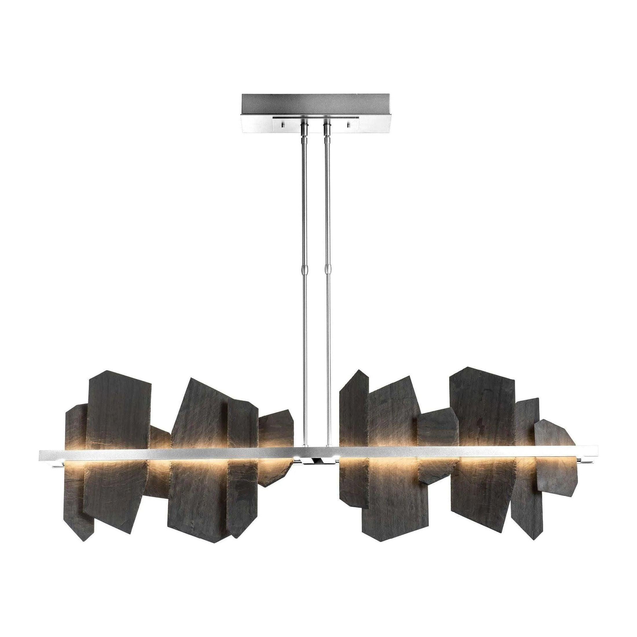 Hubbardton Forge - Ardesia Linear LED Pendant - 139666-LED-STND-85-SL - Canada Light Shop