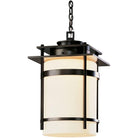Hubbardton Forge - Banded 14-Inch One Light Outdoor Ceiling Fixture - 365894-SKT-77-GG0148 - Canada Light Shop