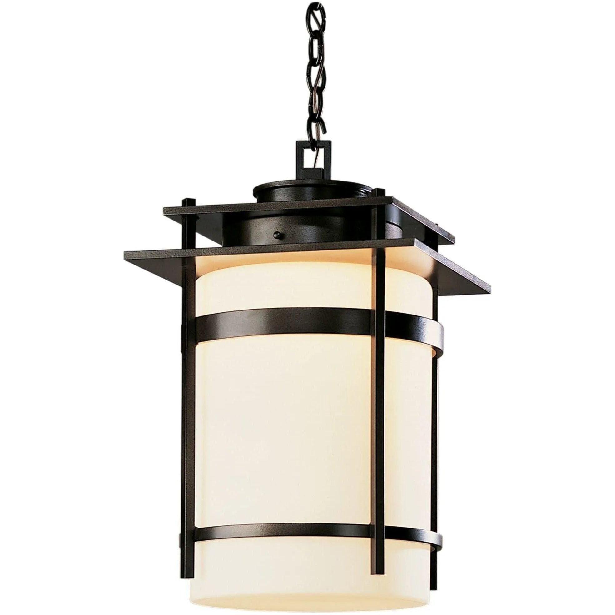 Hubbardton Forge - Banded 14-Inch One Light Outdoor Ceiling Fixture - 365894-SKT-77-GG0148 - Canada Light Shop
