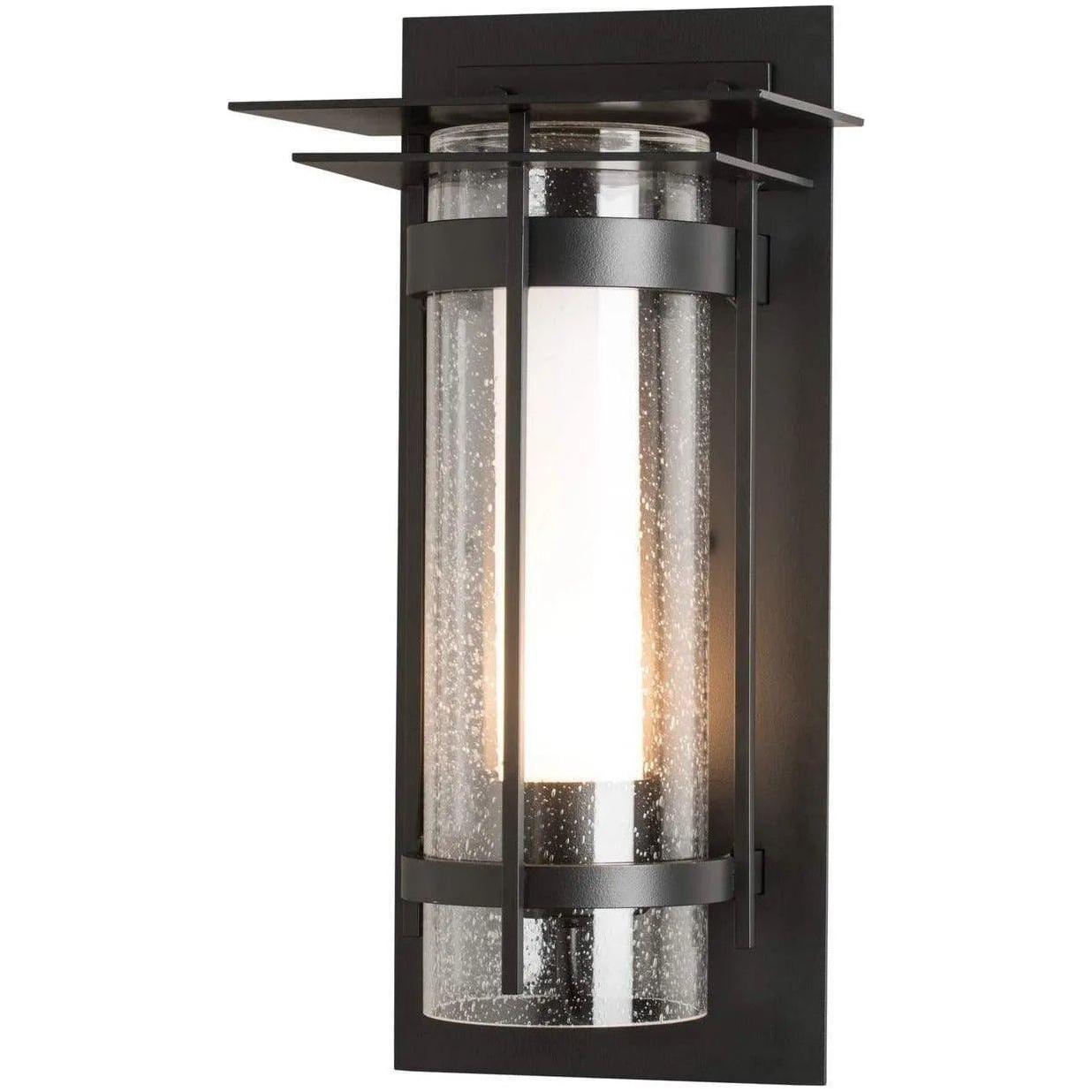 Hubbardton Forge - Banded 16-Inch One Light Outdoor Wall Sconce - 305997-SKT-10-ZS0655 - Canada Light Shop